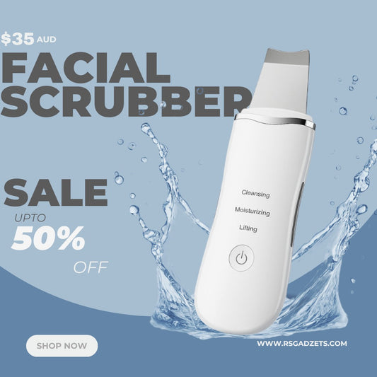 The Ultrasonic Facial Scrubber