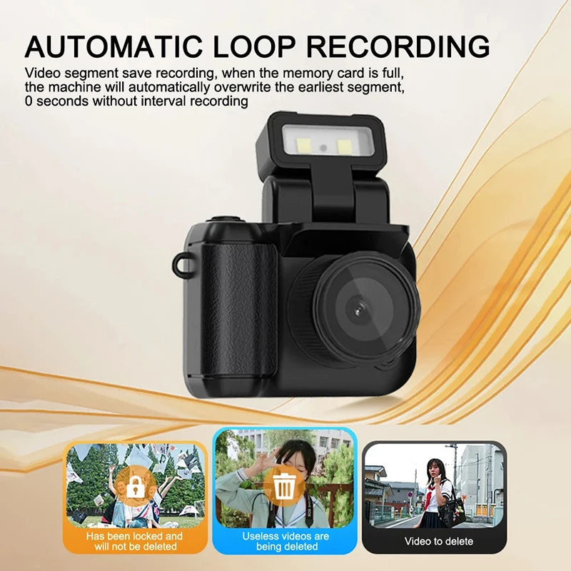 Mini Retro Keychain Camera – Capture Life in Vintage Style