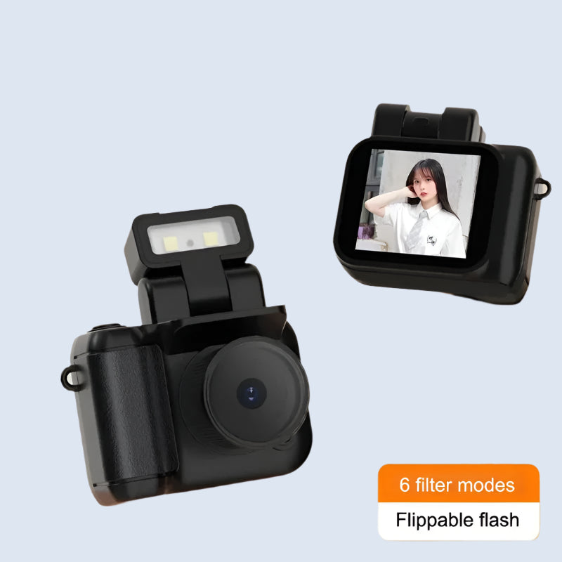 Mini Retro Keychain Camera – Capture Life in Vintage Style