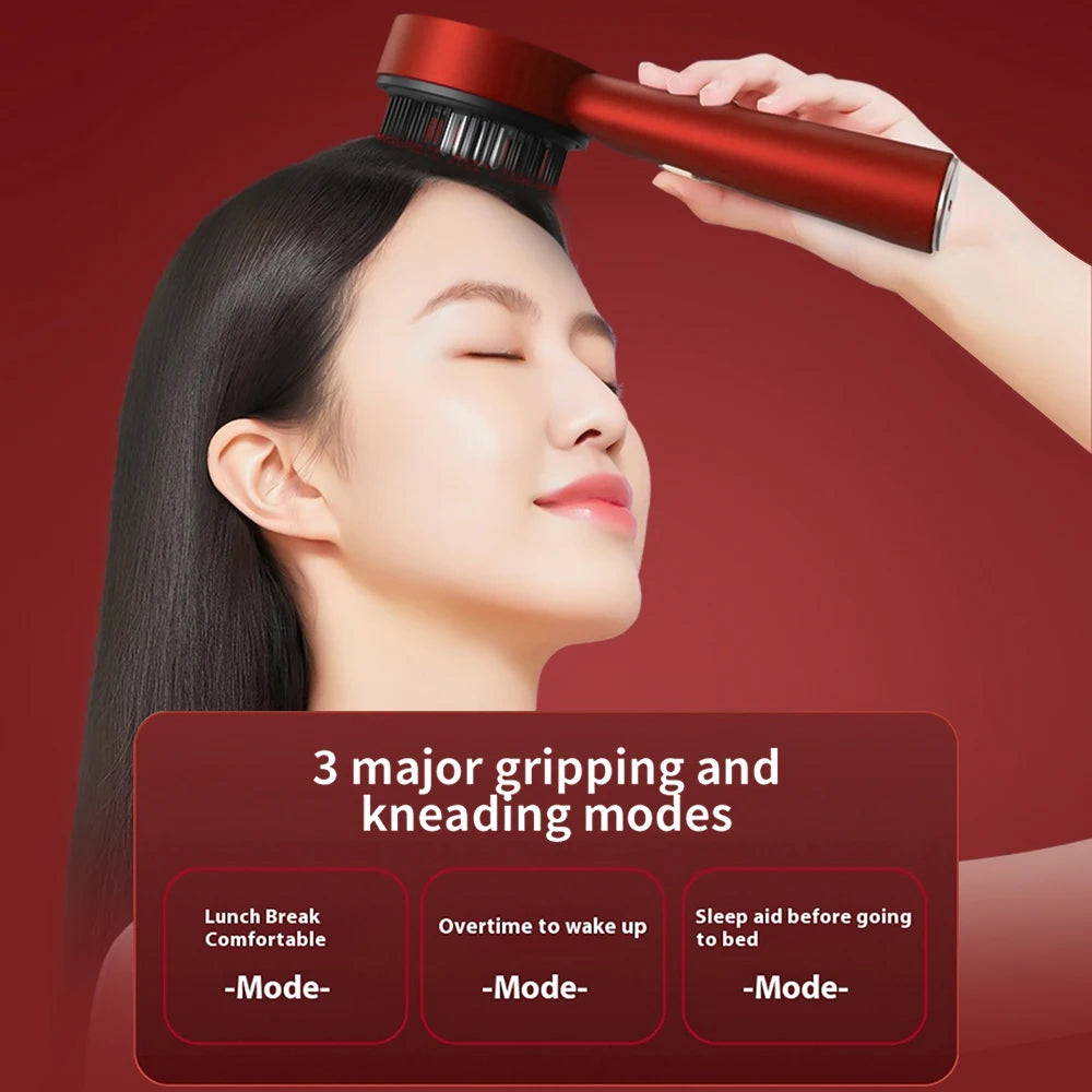 Red Light Scalp Therapy Comb | Hair Growth & Scalp Massage Tool