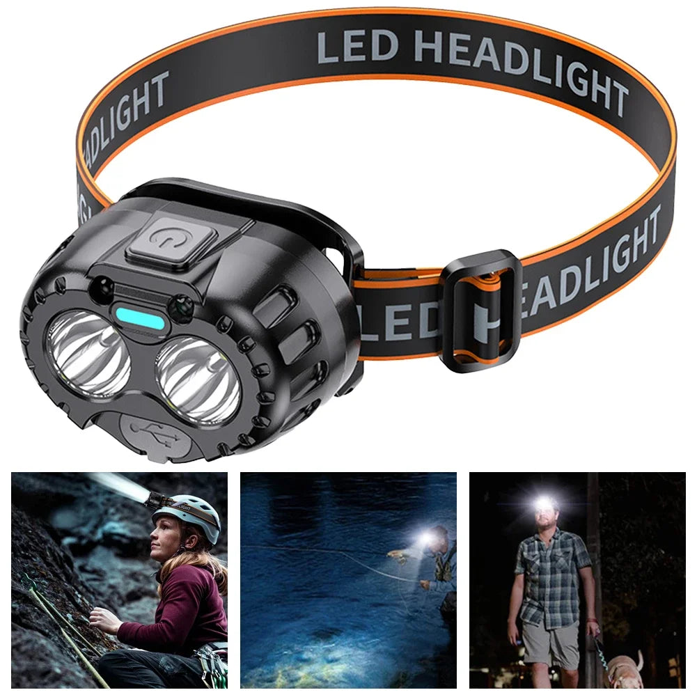 Motion Sensor LED Headlamp