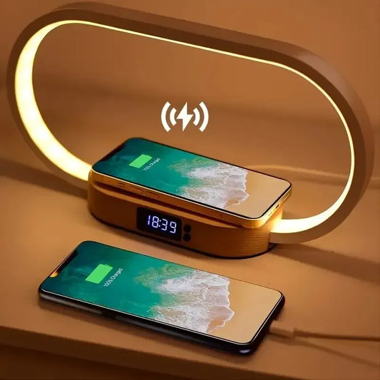 Wireless Charging Stand & LED Desk Lamp