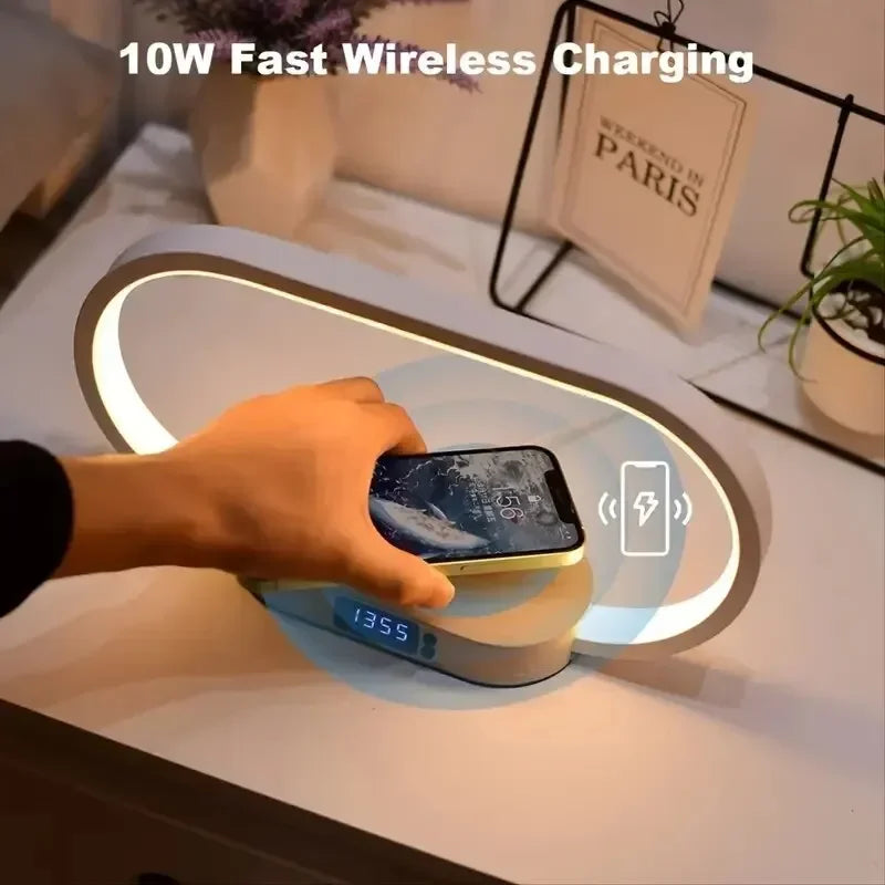 Wireless Charging Stand & LED Desk Lamp