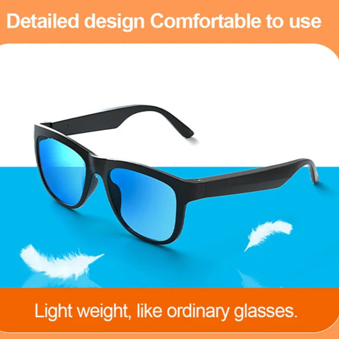 Smart Glasses - Bluetooth 5.0 Audio & Mic | Sporty Fit Shades