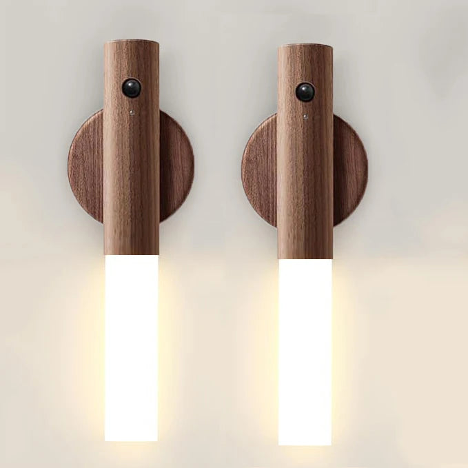 Smart Wooden Magnetic LED Night Light